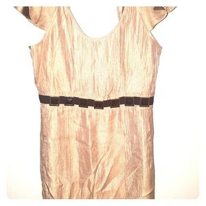 Gold dress